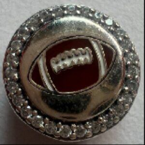 Pandora Rugby Exclusive Charm Bead Charm Travel Charm